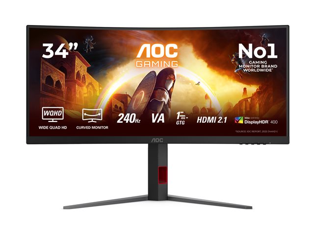 AOC Gaming CU34G4Z - 34 Zoll WQHD Curved