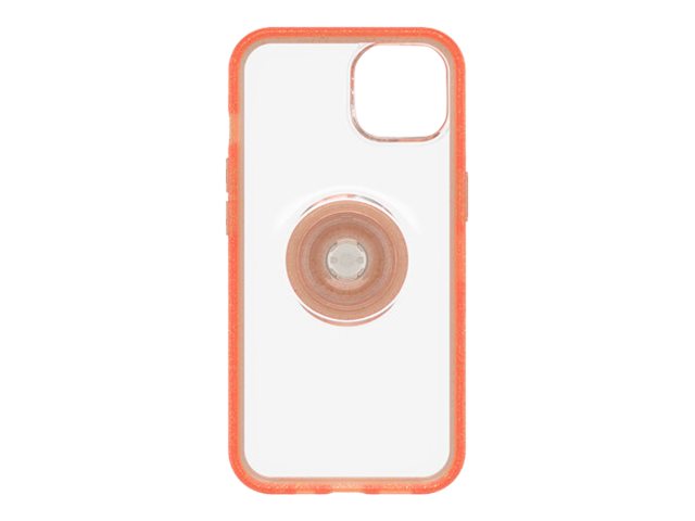 Otter+Pop Symmetry Clear iPhone 13 Melondramatic - clear/coral