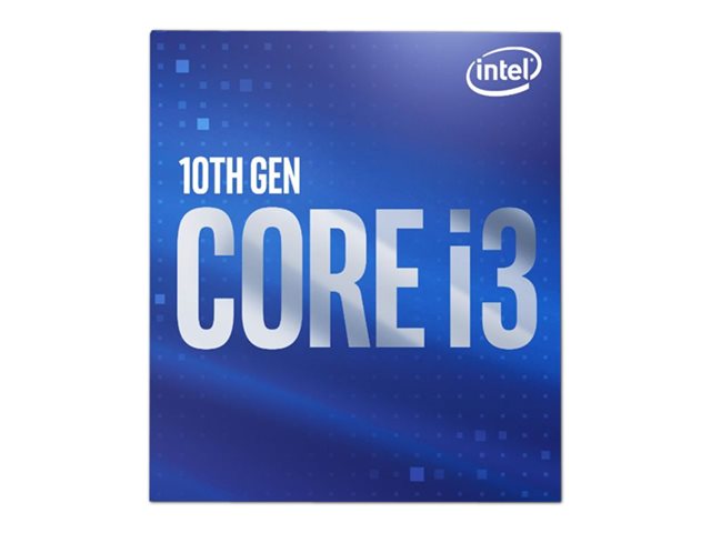 Intel Core i3 10100 - 3.6 GHz - 4 cores - 8 threads - 6 MB cache - LGA1200 Socket - Box