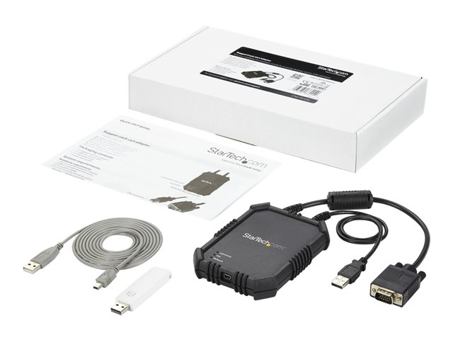 StarTech.com USB Crash Cart Adapter with File Transfer and Video Capture - Laptop to Server KVM Console - Portable & Rugged (NOTECONS02X) - KVM switch - 1 x KVM port(s) - 1 local user - desktop