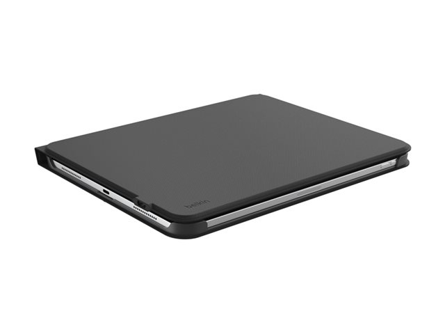 Belkin Connect - Keyboard and folio case (protective case) - with cradle - with trackpad - backlit - wireless - Bluetooth