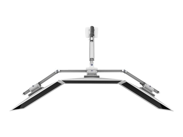 Ergotron HX - Mounting component (handle, 3 pivots, triple hinged bow) - for 3 LCD displays - white - screen size: up to 24\" - arm mountable - for P/N: 45-475-216