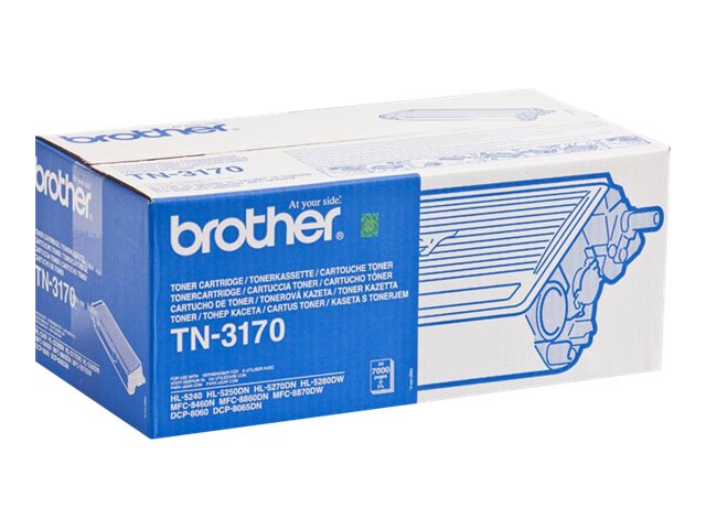 Brother TN3170 - Black - original - toner cartridge - for Brother DCP-8060, 8065, HL-5240, 5250, 5270, 5280, MFC-8460, 8860, 8870