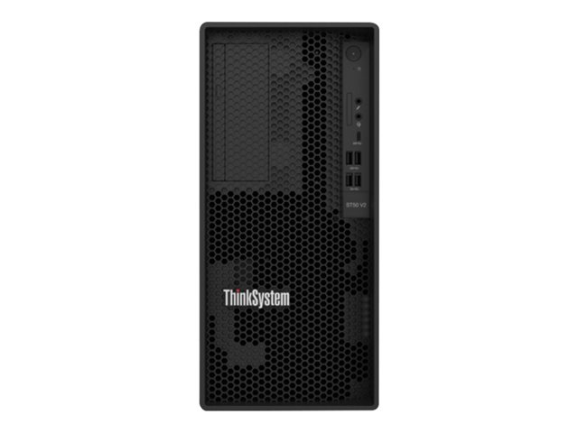 Lenovo ThinkSystem ST50 V2 7D8J - Server - tower 5U - 1-way - 1 x Xeon E-2356G / up to 5 GHz - RAM 16 GB - SSD 480 GB - UHD Graphics P750 - Gigabit Ethernet - no OS - monitor: none