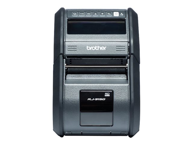 Brother RuggedJet RJ-3150 - Receipt printer - direct thermal - Roll (8 cm) - 203 dpi - up to 127 mm/sec - USB 2.0, Wi-Fi(n), USB host, Bluetooth 2.1 EDR - peeler