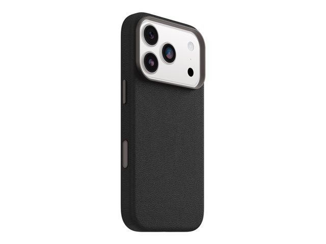 OtterBox Symmetry Cactus Leather Camera Control Apple iPhone 17 Pro Noir Ash - black