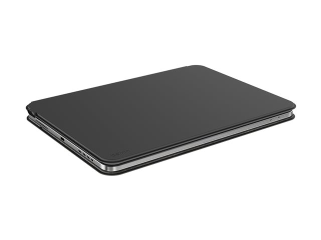 Belkin Connect Pro - Keyboard and folio case (protective case) - with magnetic stand - with trackpad - backlit - wireless - Bluetooth - for Apple 11-inch iPad Pro (M4)
