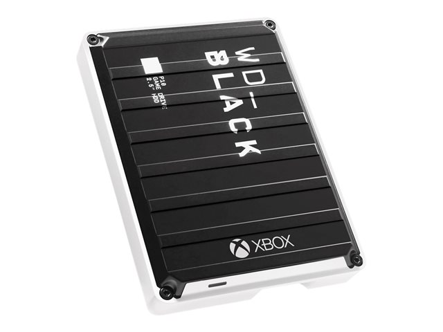 WD_BLACK P10 Game Drive for Xbox One WDBA6U0020BBK - Hard drive - 2 TB - external (portable) - USB 3.2 Gen 1 - black with white trim