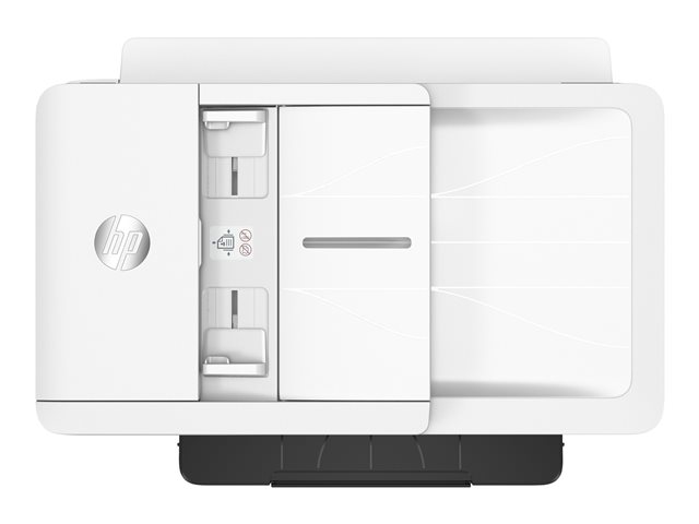 HP Officejet Pro 7720 Wide Format All-in-One - Multifunction printer - colour - ink-jet - 216 x 356 mm (original) - A3 (media) - up to 18 ppm (copying) - up to 22 ppm (printing) - 250 sheets - 33.6 Kbps - USB 2.0, LAN, Wi-Fi(n), USB host