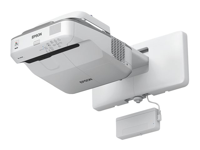 Epson EB-685Wi - 3LCD projector - 3500 lumens (white) - 3500 lumens (colour) - WXGA (1280 x 800) - 16:10 - 720p - LAN - grey, white