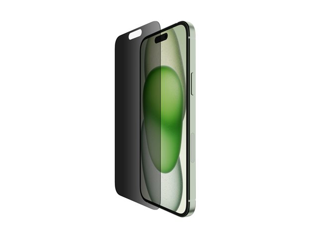 BELKIN ScreenForce Pro TemperedGlass Privacy AM Screen Protection for iPhone 15 Plus/14 Pro Max