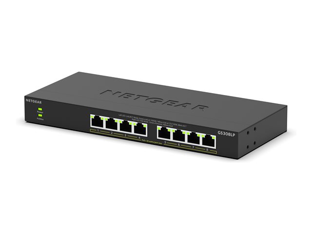 8-PORT POE GIGABIT UNMANAGED SWITCH