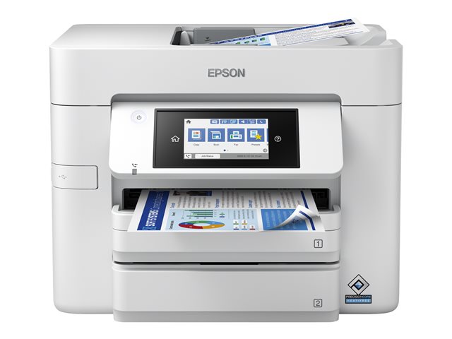 Epson WorkForce Pro WF-C4810DTWF - Multifunction printer - colour - ink-jet - A4/Legal (media) - up to 36 ppm (printing) - 500 sheets - USB 2.0, LAN, Wi-Fi(n), USB host