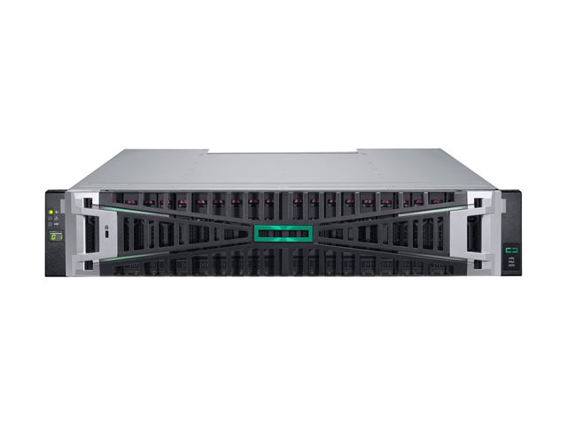 HPE Modular Smart Array 2070 10/25GbE iSCSI SFF Storage - 7th Generation - solid state drive array - 46 TB - 24 bays (SAS-3) - SSD 3.84 TB x 12 - iSCSI (10 GbE), iSCSI (25 GbE) (external) - rack-mountable - 2U