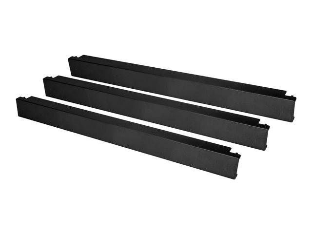 StarTech.com 1U Blanking Panels - Tool Less Blank Rack Panels - 10 Pack - Rack Mount Panel for 19 in. Server Rack (BLANKP10) - Rack blanking panel - front - black - 1U - 19\" (pack of 10)