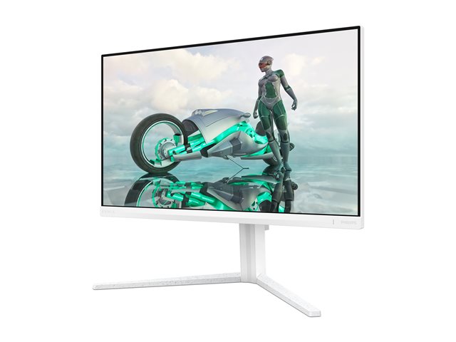 Philips Evnia 3000 24M2N3201A - LED monitor - gaming - 24\" (23.8\" viewable) - 1920 x 1080 Full HD (1080p) @ 180 Hz - Fast IPS - 300 cd/m² - 1000:1 - HDR10 - 0.5 ms - 2xHDMI, DisplayPort - speakers - white