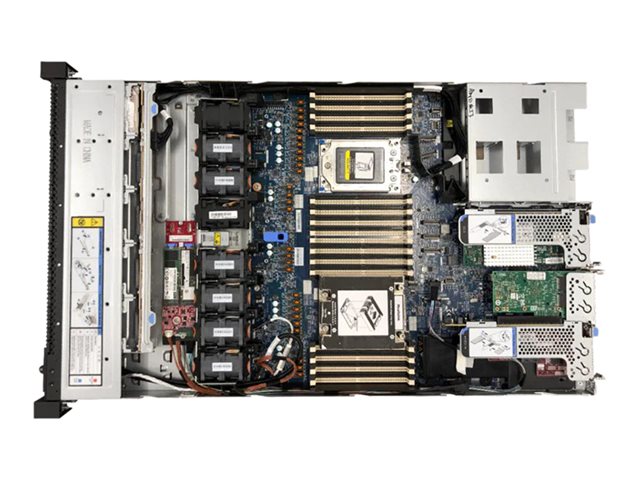 Lenovo ThinkSystem SR645 7D2X - Server - rack-mountable 1U - 2-way - 1 x EPYC 7262 / up to 3.4 GHz - RAM 32 GB - SAS - hot-swap 2.5\" bay(s) - no HDD - no OS - monitor: none