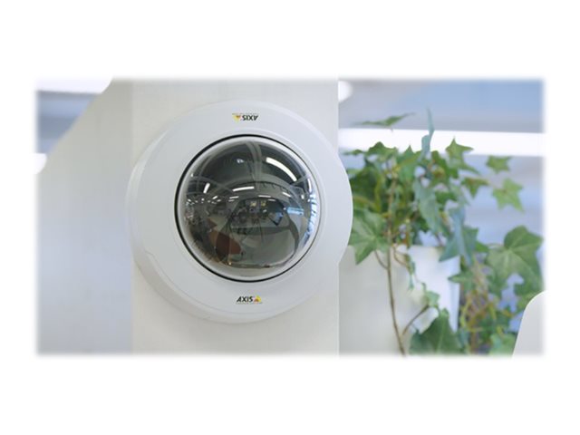 AXIS P3245-LV Network Camera - Network surveillance camera - dome - colour (Dayu0026Night) - 1920 x 1080 - 1080p - auto iris - vari-focal - audio - wired - LAN 10/100 - MJPEG, H.264, HEVC, H.265, MPEG-4 AVC - DC 12 V / PoE Plus