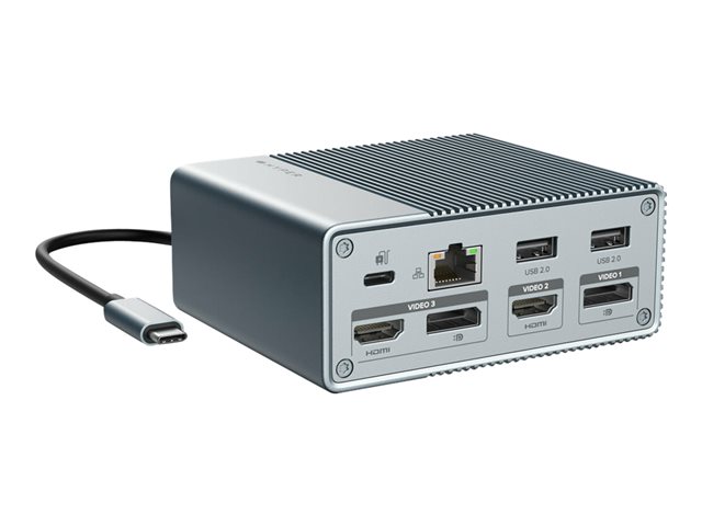 Hyper HyperDrive GEN2 - Docking station - USB-C - 2 x HDMI, 2 x DP - 1GbE