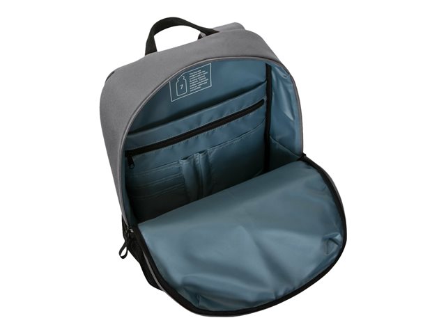 Targus Sagano EcoSmart Campus - Notebook carrying backpack - 15.6\" - grey, black