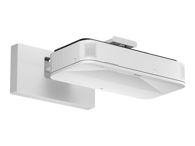 Epson EB-810E - 3LCD projector - 5000 lumens (white) - 5000 lumens (colour) - 16:9 - 4K - super-ultra-short throw lens - 802.11a/b/g/n/ac wireless / LAN/ Miracast - white