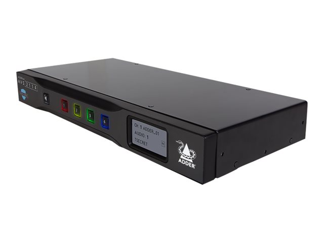 SEC.SW.DVI-D SINGLE HD 4 PORT. 1 stk