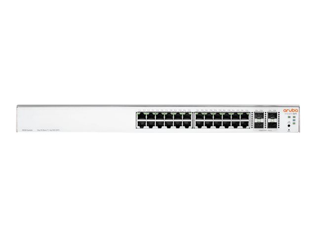HPE Networking Instant On 1930 24G 4SFP/SFP+ Switch - Switch - L3 - Managed - 24 x 10/100/1000 + 4 x 1 Gigabit / 10 Gigabit SFP+ - rack-mountable