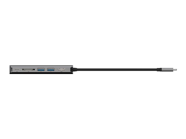 Belkin CONNECT USB-C 6-in-1 Multiport Adapter - Docking station - USB-C - HDMI - 1GbE