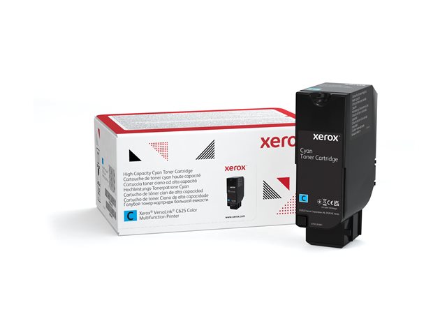 Xerox - High capacity - cyan - original - box - toner cartridge - for VersaLink C625, C625V_DN