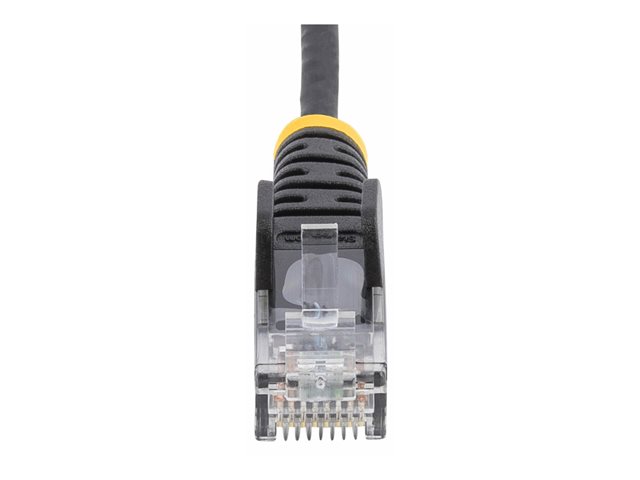 7m Black Slim CAT6 Ethernet Cable
