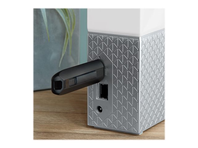 WD My Cloud Home WDBVXC0040HWT - Personal cloud storage device - 4 TB - HDD 4 TB x 1 - RAM 1 GB - Gigabit Ethernet