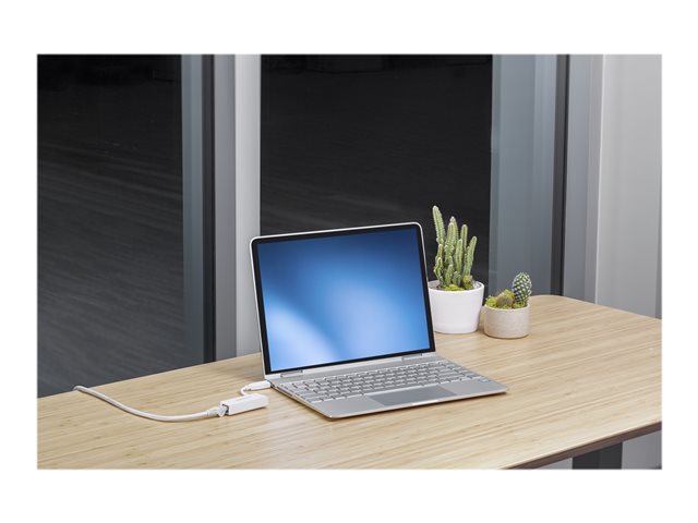 StarTech.com USB 3.0 to Gigabit Ethernet Network Adapter - 10/100/1000 NIC - USB to RJ45 LAN Adapter for PC Laptop or MacBook (USB31000SW) - Network adapter - USB 3.0 - Gigabit Ethernet - white