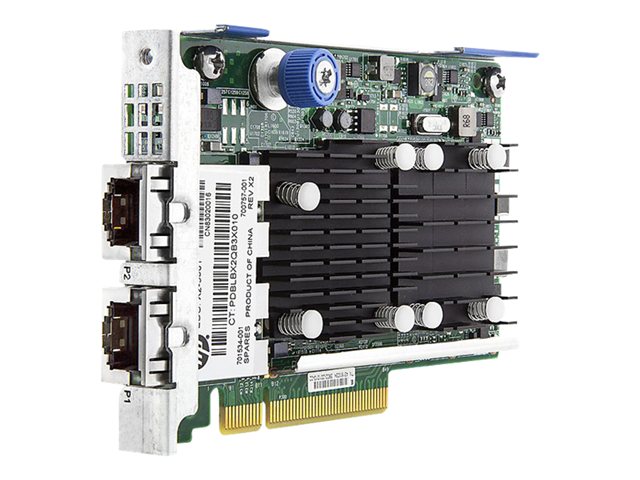 HPE FlexFabric 533FLR-T - Network adapter - PCIe 2.0 x8 - 10Gb Ethernet x 2 - for ProLiant DL360 Gen10, DL388p Gen8