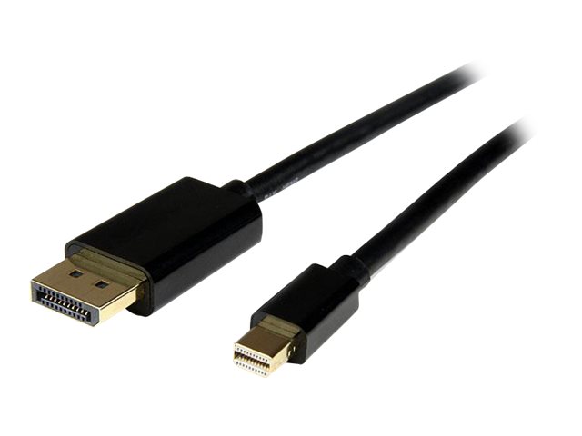 StarTech.com 4m Mini DisplayPort to DisplayPort Adapter Cable - M/M - 4m Mini DisplayPort to DisplayPort - Mini DP to DP Cable (MDP2DPMM4M) - DisplayPort cable - Mini DisplayPort (M) to DisplayPort (M) - 4 m - black - for P/N: CDP2MDP, CDP2MDPEC, CDP2MDPFC, CDPVDHDMDP2G, CDPVDHDMDPRG, CDPVDHDMDPSG, CDPVDHMDPDP