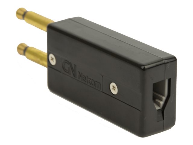 Jabra - Dual-prong adapter - PJ-327 male to RJ-9 female