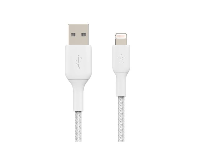 Belkin BoostCharge - Lightning cable - Lightning male to USB male - 1 m - white