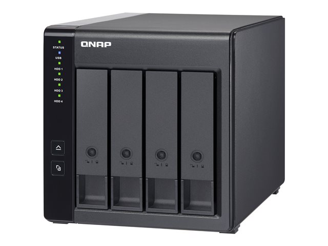 QNAP TR-004 - Hard drive array - 0 TB - 4 bays (SATA-300) - USB 3.2 Gen 1 (external)