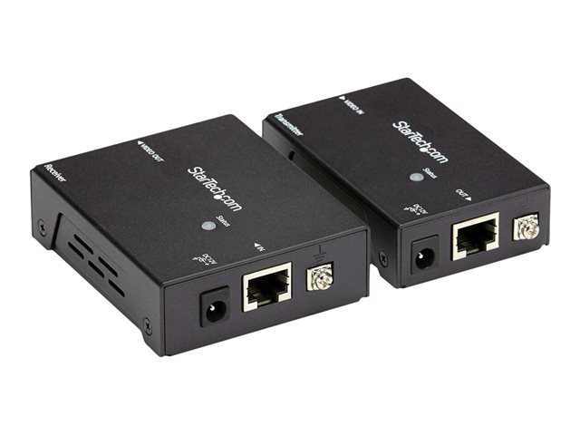 StarTech.com HDMI over CAT5e / CAT6 Ethernet Extender with HDBaseT - 4K@115ft, 1080p@230ft - HDMI Video Transmitter and Receiver Kit w/ POC (ST121HDBTE) - Video/audio extender - over CAT 5e/6 - up to 70 m - for P/N: ST121HDBTRP, ST124HD4K, SVA12M2NEUA, SVA12M5NA