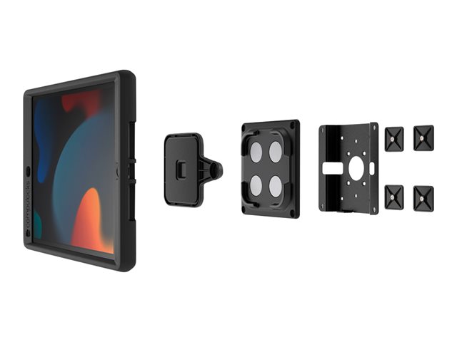Compulocks Universal Tablet Magnetic Glass Mount - Mounting kit (magnetic mount) - for tablet - magnetix - black - mounting interface: 100 x 100 mm - glass-mounted