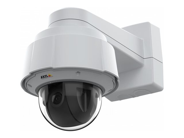 AXIS Q60 Series Q6078-E 50 Hz - Network surveillance camera - PTZ - dome - outdoor - vandal / weatherproof - colour (Day&Night) - 3840 x 2160 - 2160p, 4K - auto iris - motorized - LAN 10/100 - MPEG-4 Part 10, MJPEG, H.264, AVC, HEVC, H.265, MPEG-H Part 2 - High PoE