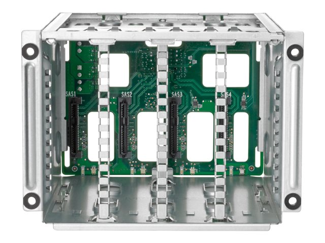 HPE 8SFF NVMe/SAS Smart Carrier Box 1-3 Drive Cage Kit - Storage drive cage - 2.5\" - for ProLiant DL385 Gen10 Plus (2.5\"), DL385 Gen10 Plus Entry (2.5\")
