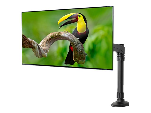 B-TECH BT7373 - Mounting kit (desk clamp mount, grommet mount, dual articulating arm) - for LCD display - graphite black - screen size: up to 28\"