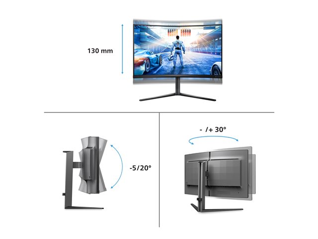 32M2C5500W 32IN CURVE QHD VA 240HZ 1MS