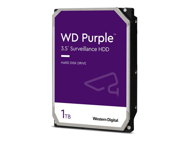WD Purple WD11PURZ - Hard drive - 1 TB - internal - 3.5\" - SATA 6Gb/s - buffer: 64 MB
