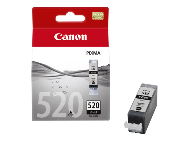 Canon PGI-520BK - 19 ml - black - original - ink tank - for PIXMA iP3600, iP4700, MP540, MP550, MP560, MP620, MP630, MP640, MP980, MP990, MX860, MX870