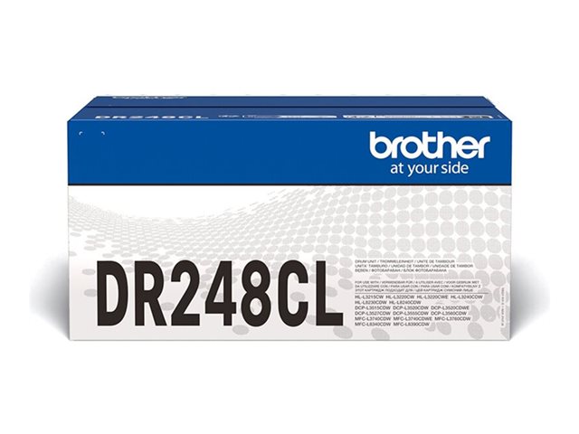 Brother DR248CL - Original - box - drum kit - for Brother HL-L3220CW, HL-L3240CDW, MFC-L3760CDW, MFC-L8390CDW