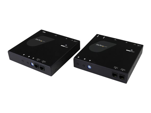 StarTech.com HDMI Over IP Extender - 1080p - HDMI Video and USB Over IP Distribution Kit with Video Wall Support - HDMI and USB Over LAN (ST12MHDLANU) - Video/audio/USB extender - up to 100 m - for P/N: ST12MHDLANUR