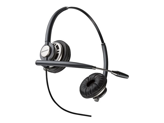 Poly EncorePro 720 Binaural Headset +Quick Disconnect EMEA - INTL English - Euro plug - Replaces Poly SKU 78714-102