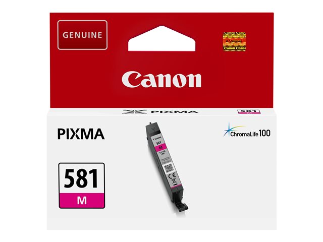 Canon CLI-581M - 5.6 ml - magenta - original - ink tank - for PIXMA TS6251, TS6350, TS6351, TS705, TS8252, TS8350, TS8351, TS8352, TS9550, TS9551