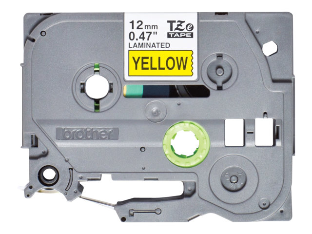 Brother TZe-631S - Black on yellow - Roll (1.2 cm x 4 m) 1 cassette(s) laminated tape - for Brother PT-D210, D600, H110, P-Touch PT-1005, D410, D450, D460, D610, E310, E550, H110